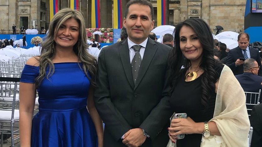 Asistentes posesión Duque 1