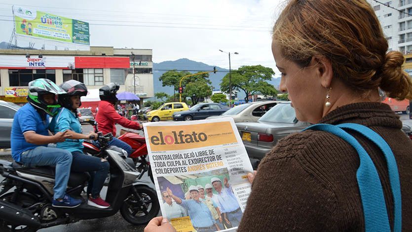 Semáforo de Comfenalco Tolima